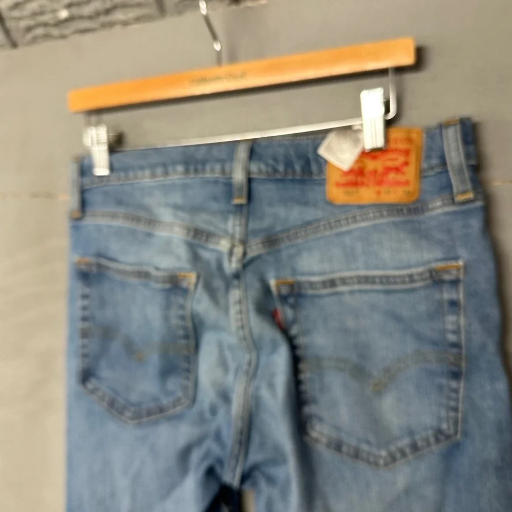 Levis 512‎ Slim Taper Jeans Mens 31x32 Medium Wash Blue Denim Pants